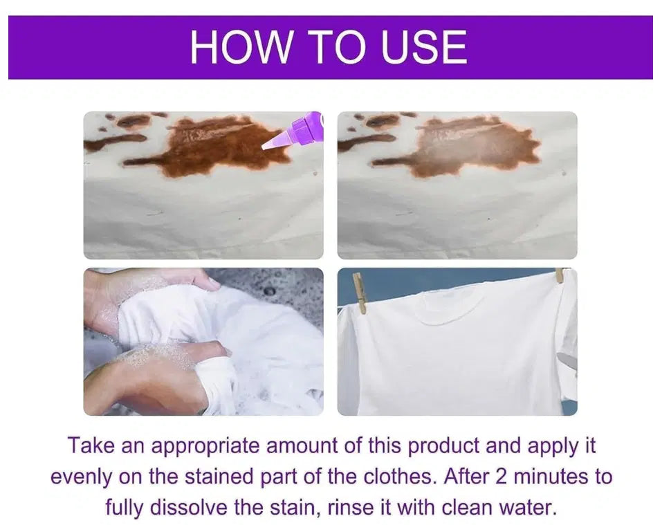 Laundry Stain Remover Liquid (Pack of 2)